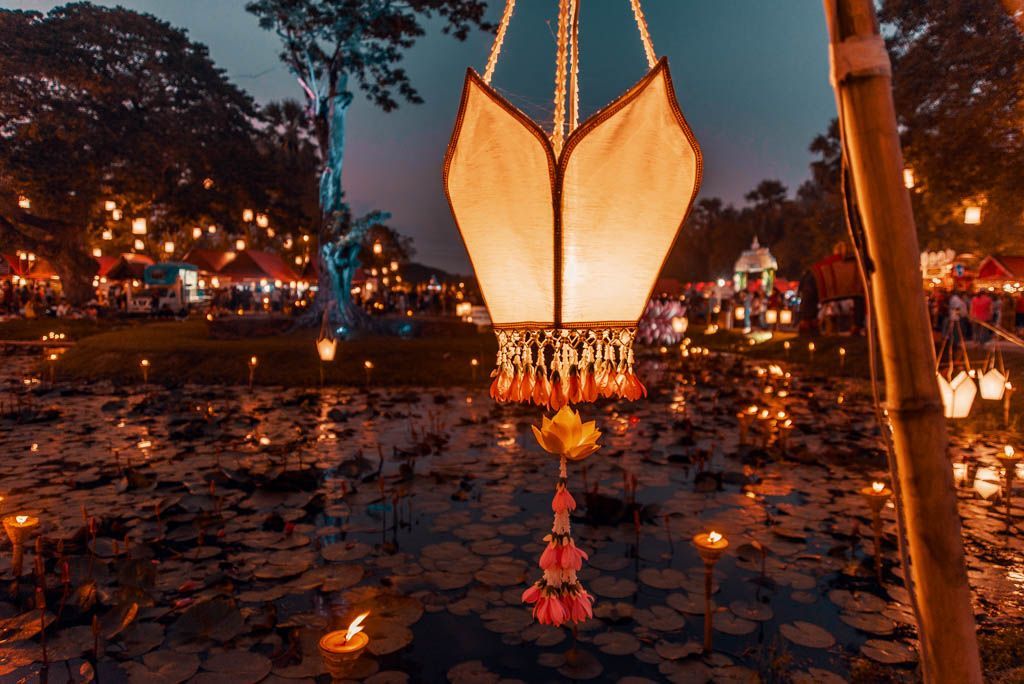 farolillo loy krathong sukhothai