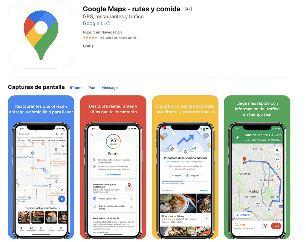 googlemaps app