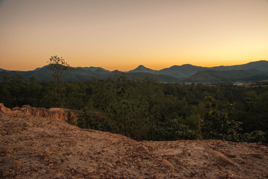pai canyon atardecer