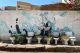 Arte callejero en una de las calles de Dahab