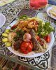 Plato de cocina libanesa en Egipto
