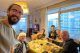 Cenando con Bora y su familia de Couchsurfing en Esmirna