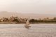 Faluca por el río Nilo en Luxor