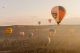 Globos al amanecer en Capadoccia