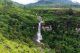 Cascada Ramboda desde el aire