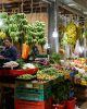 Puesto de frutas en el Mercado Central de Nuwara Eliya