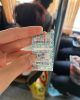 Billete del autobús urbano en Bangkok yendo al Templo del Dragón