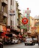 Una de las calles de Chinatown en Bangkok