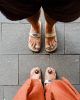 Sandalias para visitar el templo Borobudur
