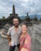 Disfrutando de la mejor parte del Borobudur