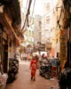 Callejuelas en Old Delhi