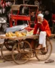 Vendedor ambulante en Old Delhi