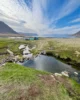 Vistas de las aguas termales de Reykjafjarðarlaug