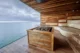 Interior de la sauna de Sky Lagoon
