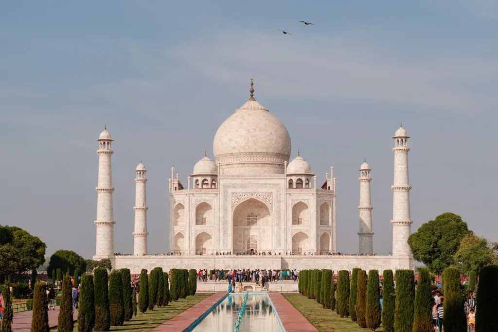 El imponente Taj Mahal, una de las 7 Maravillas del Mundo