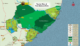 Mapa del Parque Nacional de Yala dividido en bloques
