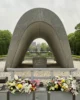 Cenotafio de las víctimas de la bomba atómica en el Parque de la Paz de Hiroshima