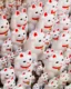 Maneki Nekos en el templo Gotokuji