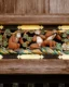 Los tres monos sabios en el santuario Toshogu en Nikko