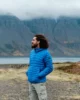 Davi admirando el paisaje de los Westfjords