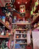 Decoración en una de las tiendas de merchandising de Harry Potter