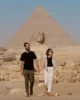 Visitando las famosas pirámides y Esfinge en Giza