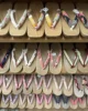 Sandalias de madera tradicionales japonesas