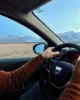 Conduciendo con vistas al glaciar Vatnajökull