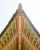 Arquitectura coreana en uno de los palacios de Seúl