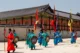 Cambio de guardia en el Palacio Gyeongbokgung en Seúl