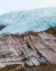 Distintas texturas del glaciar