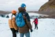Escuchando las explicaciones de nuestra guía Sara durante el trekking