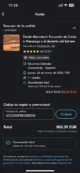 Introduciendo el código promocional en la app de GetYourGuide y tendrás un 5% de descuento (no es este, por si te da por probar)