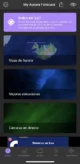 Aplicación de My Aurora Forecast, para conocer la probabilidad de ver auroras según tu ubicación