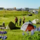 Acampando con Silvia y David (@cualquierdestino) en el camping de Vík