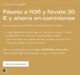 Página de N26 con la promoción de bienvenida de 20€