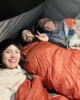 Listos para dormir en el camping de las Islas Vestman
