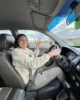 Eri estrenando coche en Islandia