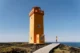 Faro de Svörtuloft desde donde se pueden ver orcas desde la costa