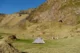 Ladera junto al camping por donde pasa el trekking Herjólfsdalur