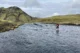 Vadeando el río más glaciar de Islandia