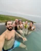 Disfrutando de Geosea en buena compañía (con Alba y Álex de @van_porelmundo y Silva de @cualquierdestino)