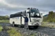 Davi junto el autobus 4x4 en Thórsmörk después de hacer el trekking