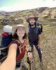 Llenos de energía al inicio del trekking de Laugavegur