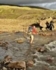 Primer vadeo del trekking