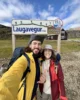 Selfie de rigor al inicio del trail en Landmannalaugar
