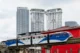 Rapid KL Monorail cerca de la estación KL Sentral