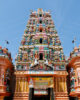 Fachada del templo hindú Sri Maha Mariamman