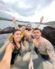 Con David y Silvia de Cualquier Destino en Hvammsvik