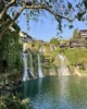 Vista de la cascada desde abajo